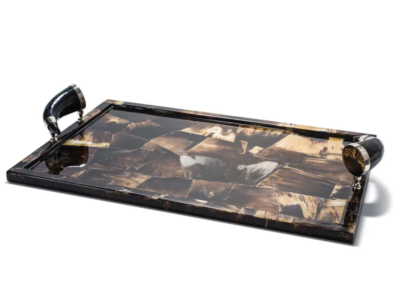 Serving Tray Horn Veneer