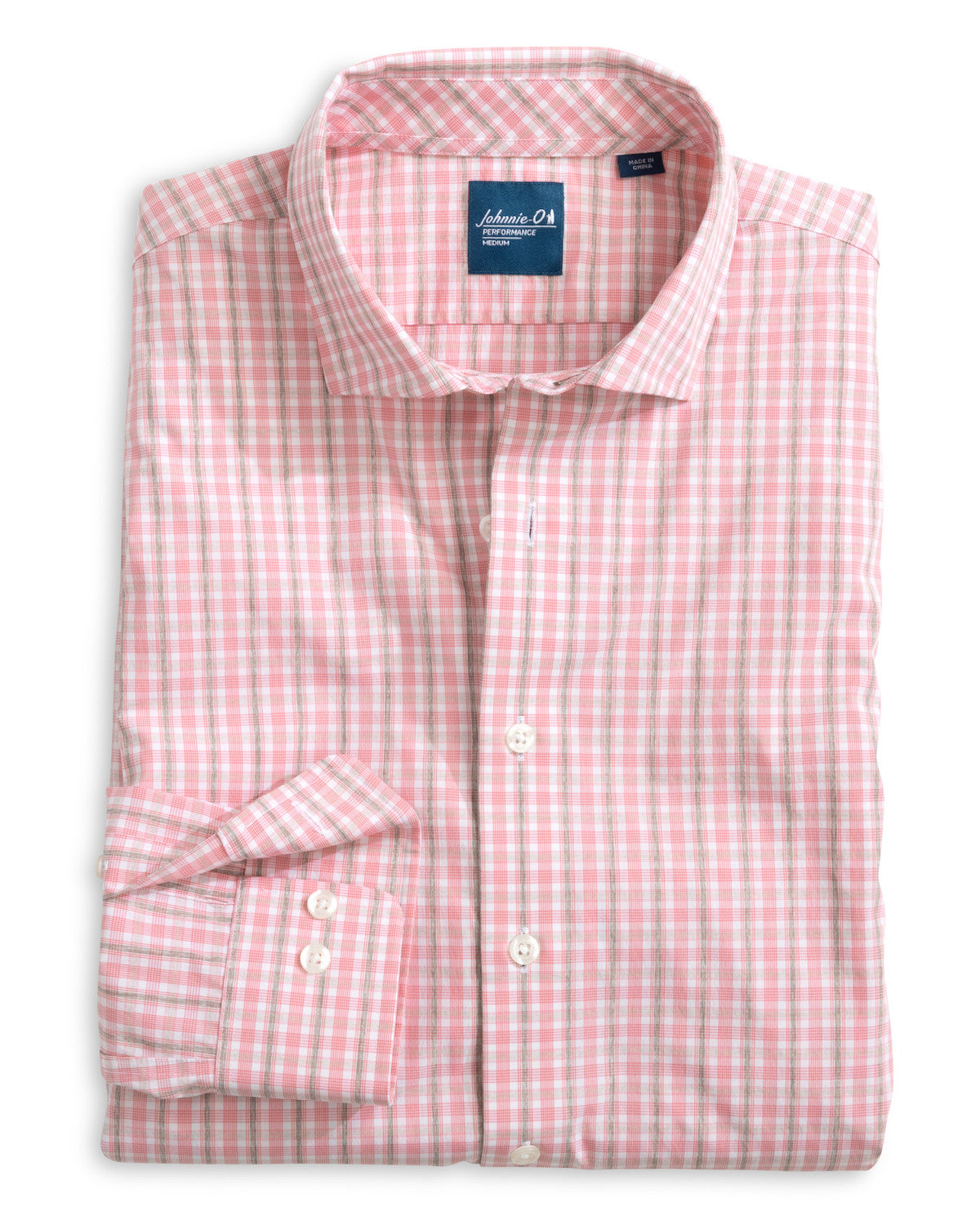 Morse Plaid Everyday Performance Button Down Shirt