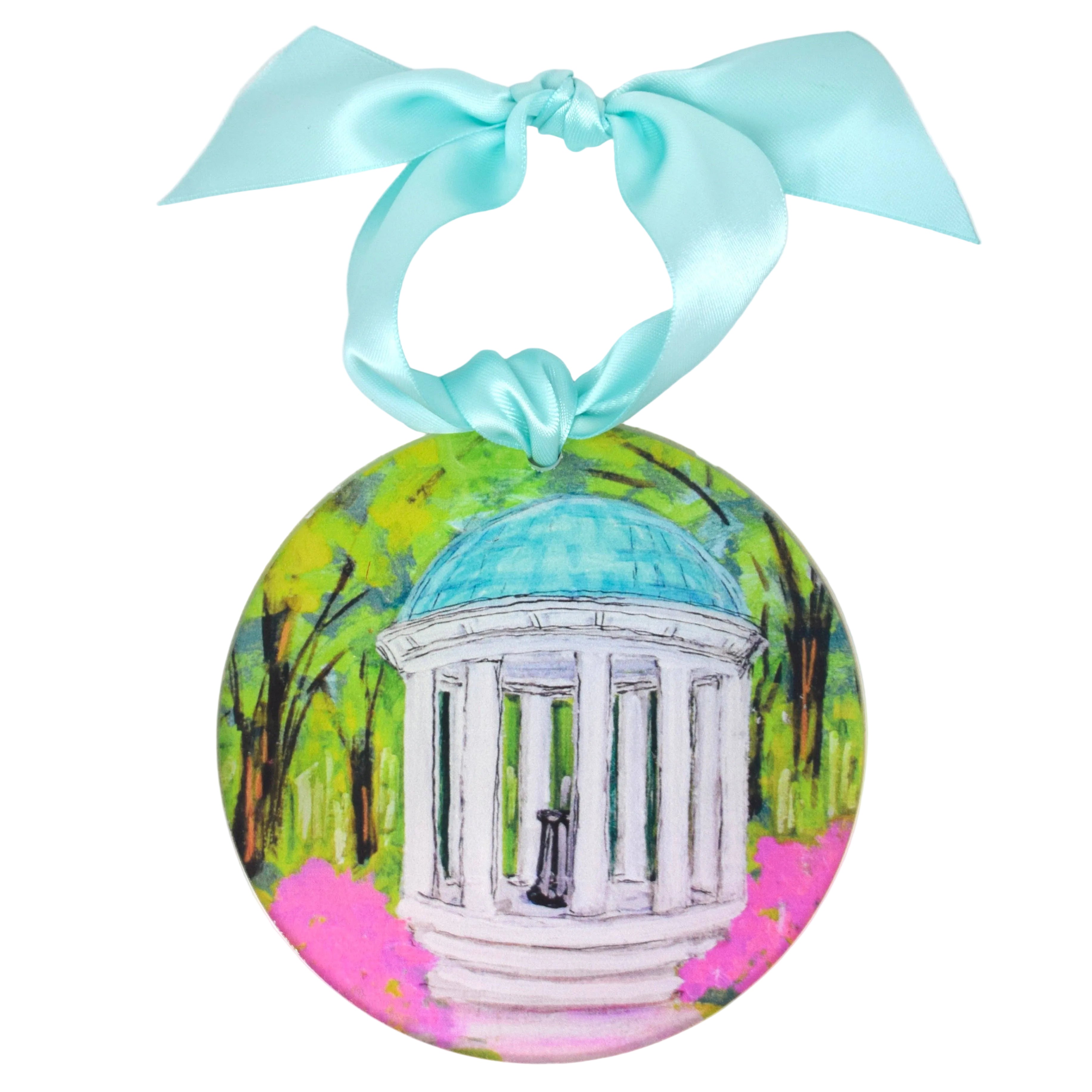 UNC Landmark Acrylic Disc Ornament