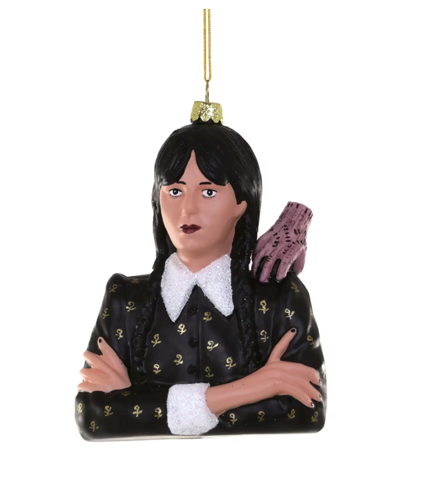 Wednesday Adams Ornament