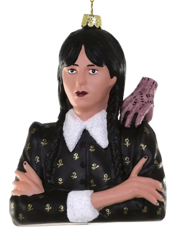 Wednesday Adams Ornament