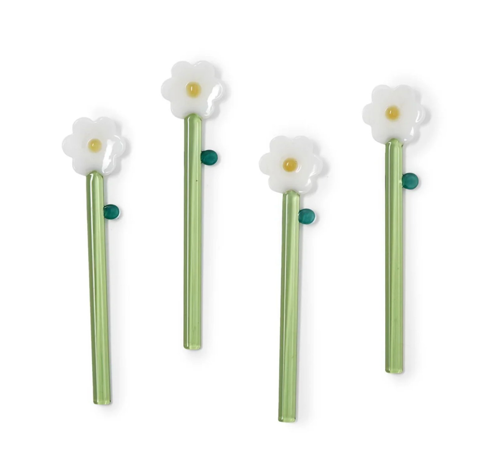 Daisy Flower Hand Crafted Stirrers