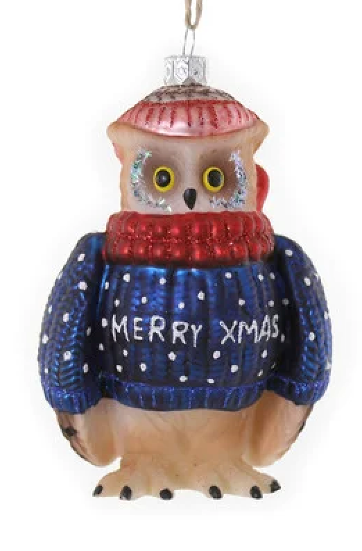 Holiday Hooter Ornament