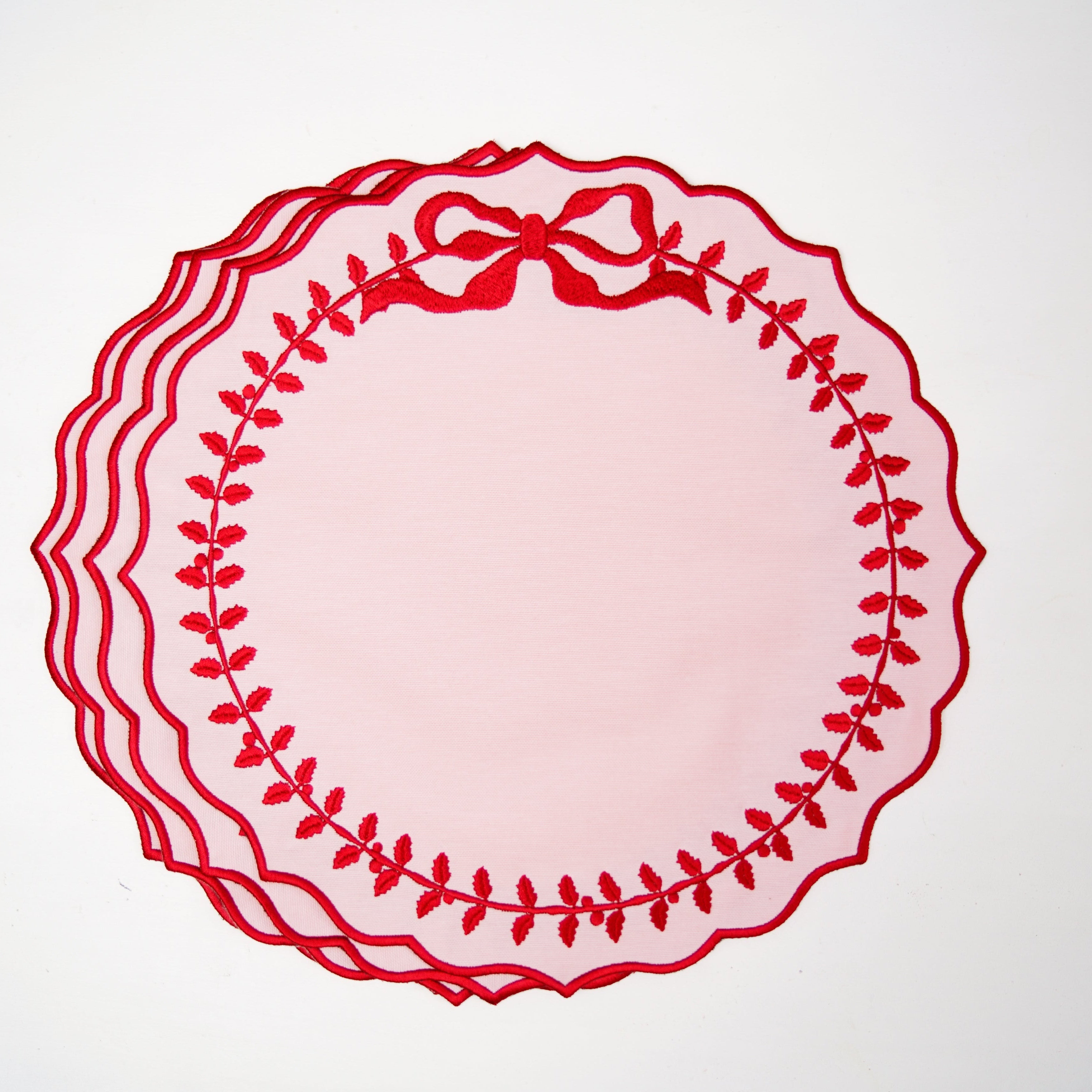 Champagne Pink Cotton Placemat