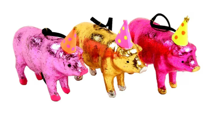 PO-0034 LUCKY PIG 3 ASST