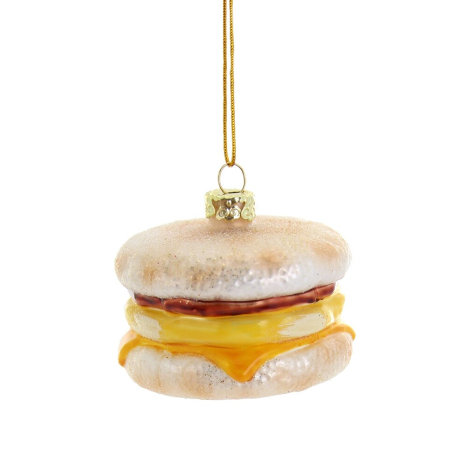 Egg McMuffin Sandwich Ornament