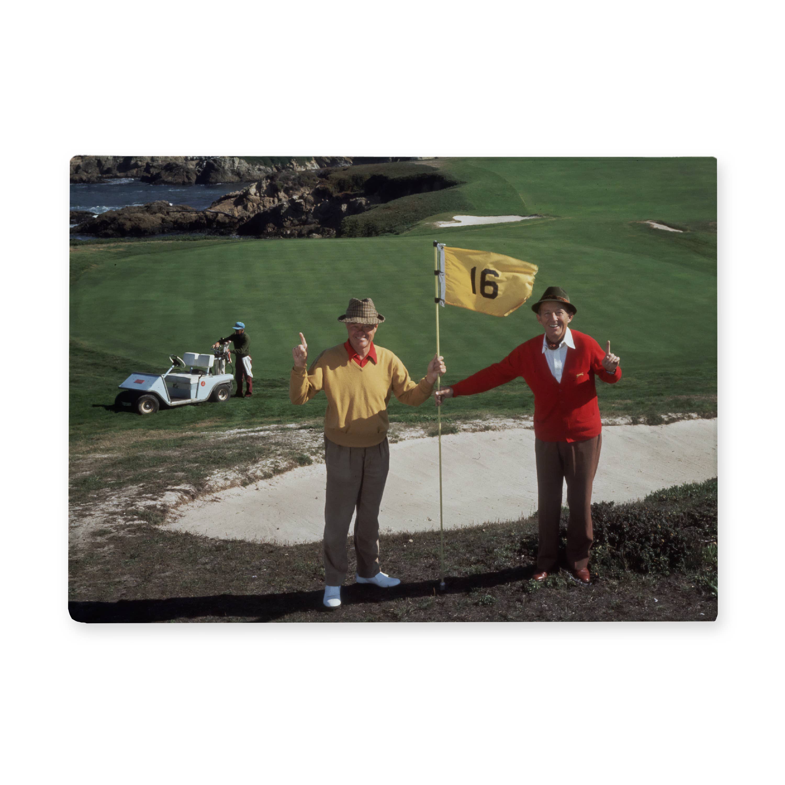 Golf 16 Palm Springs Cutting Board