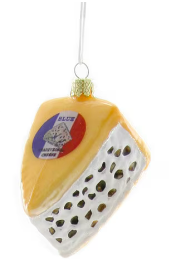Blue Cheese Ornament