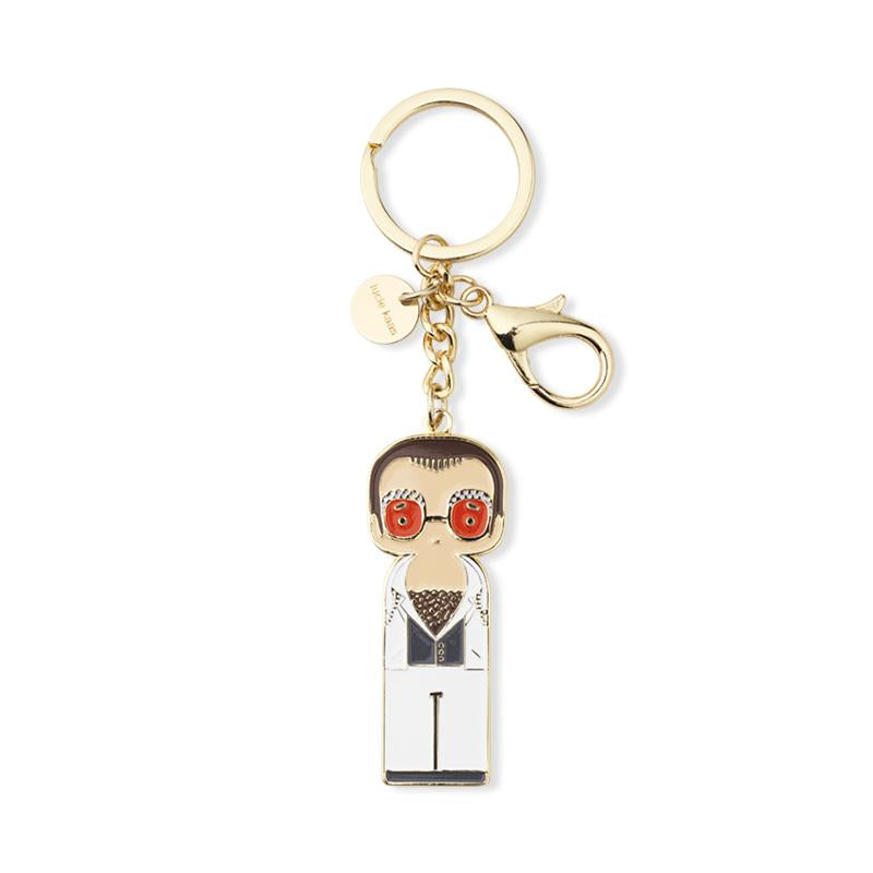 Elton John Key Chain - White