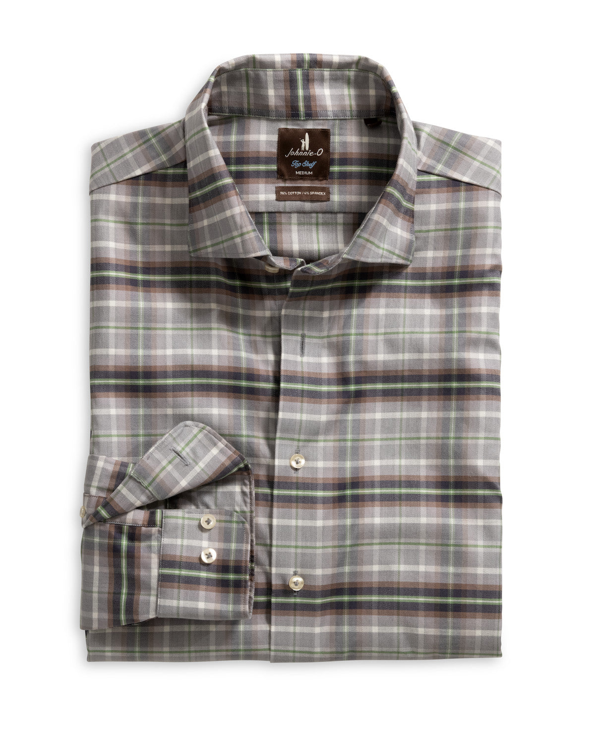 Top Shelf LONE CYPRESS PLAID BUTTON DOWN
