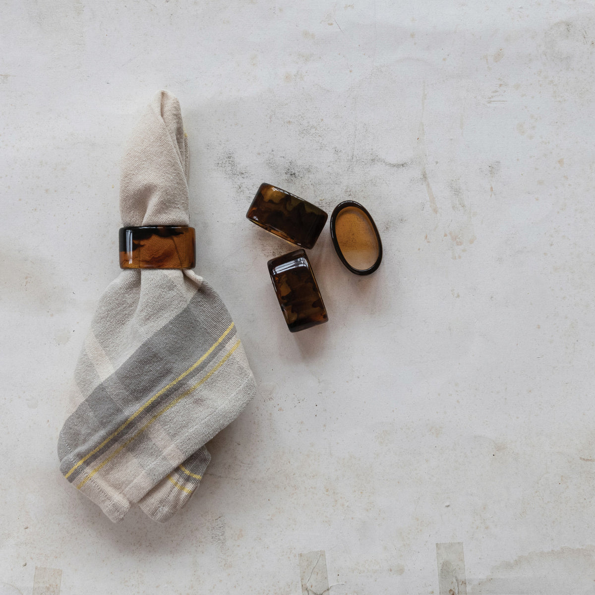 Tortoise Napkin Rings