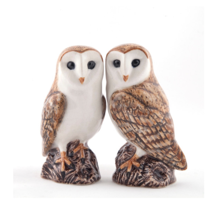 Barn Owl Salt & Pepper Shakers