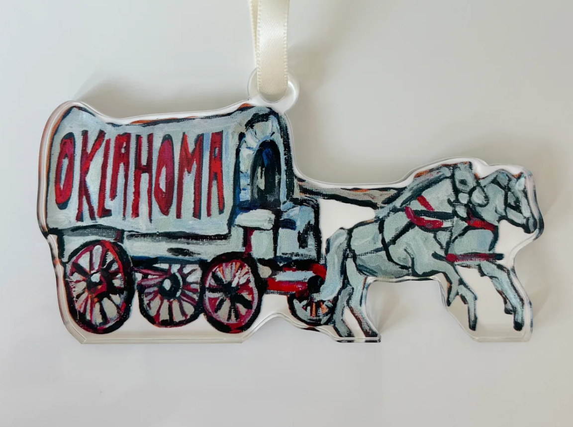 Oklahoma Acrylic Ornament