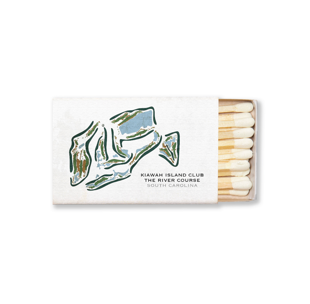 River Course Kiawah Matchbook Print