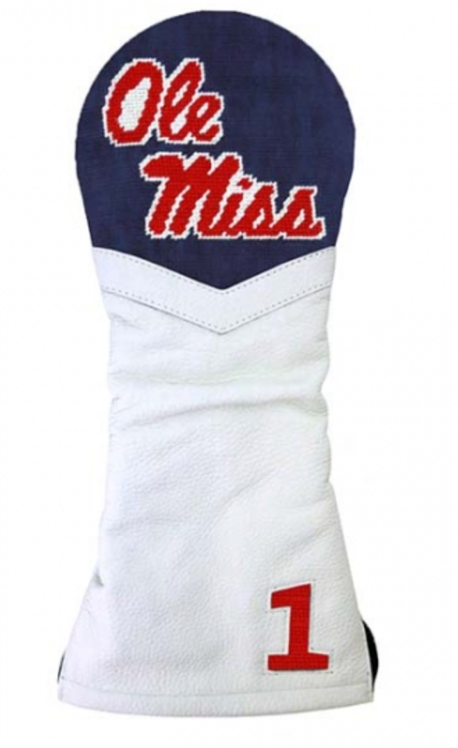 Ole Miss Golf Driver Head Cover