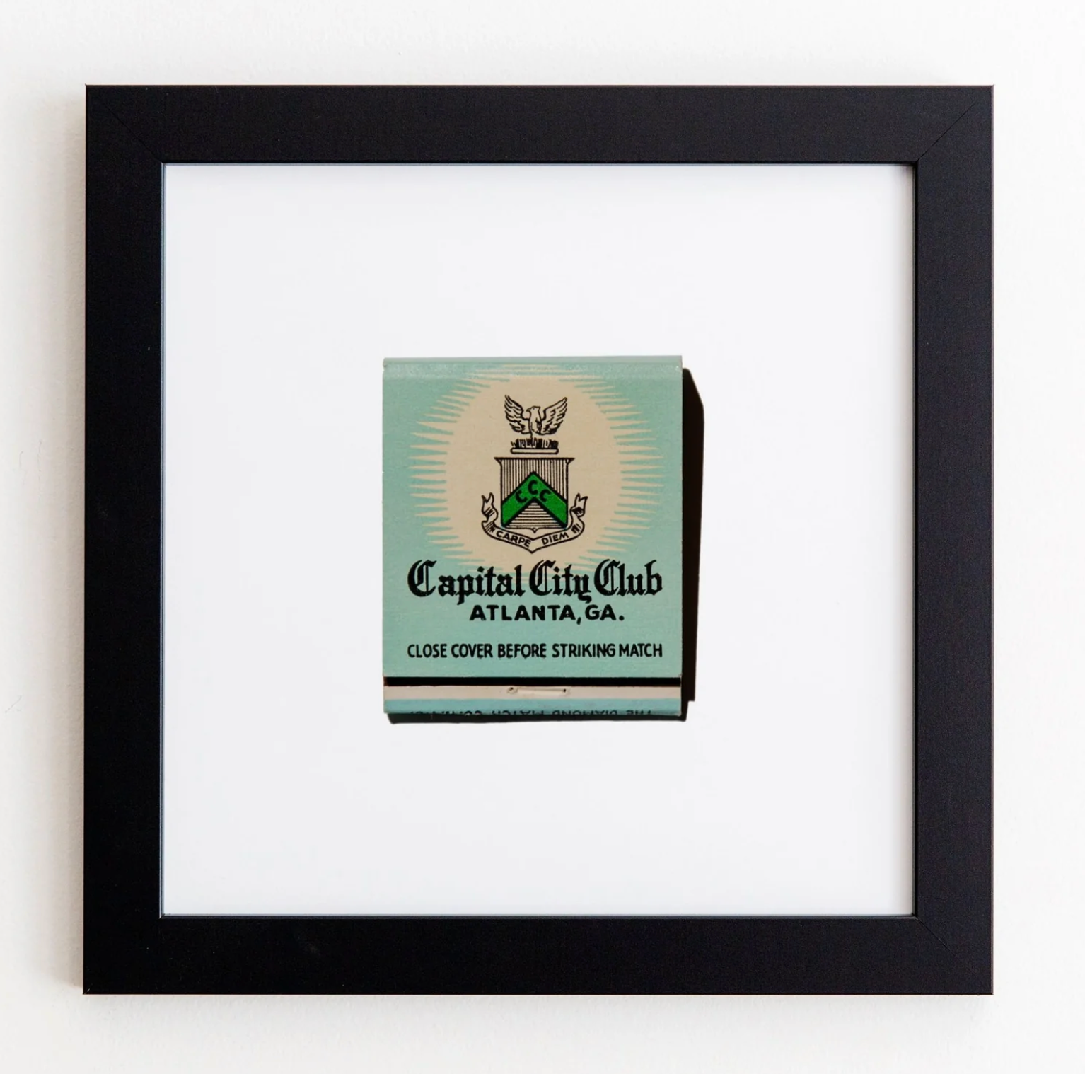 Capital City Blue (Black Frame)