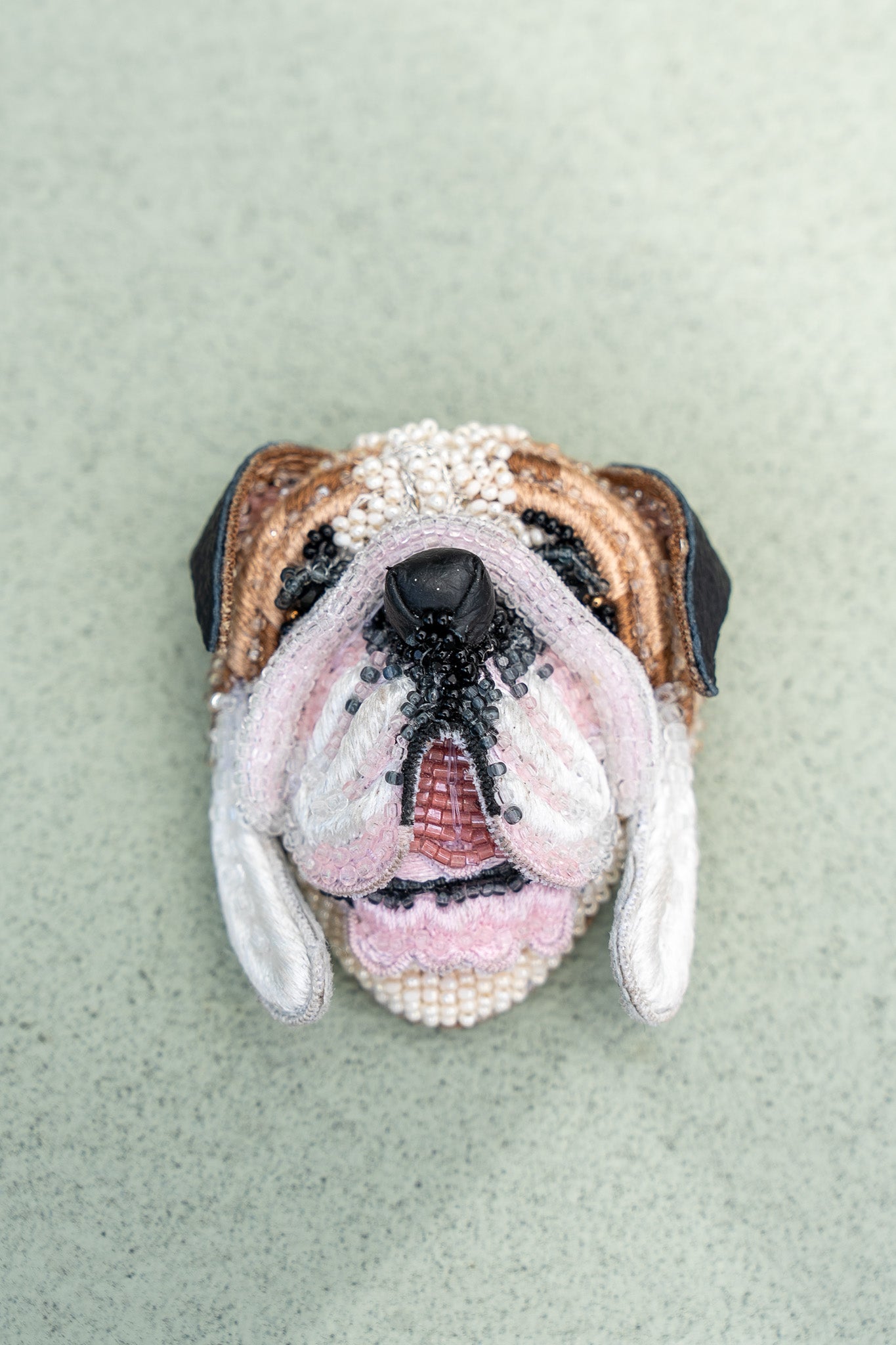 Bulldog Brooch