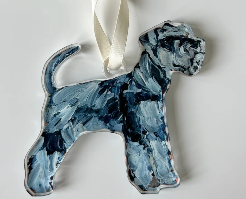 Schnauzer Acrylic Ornament