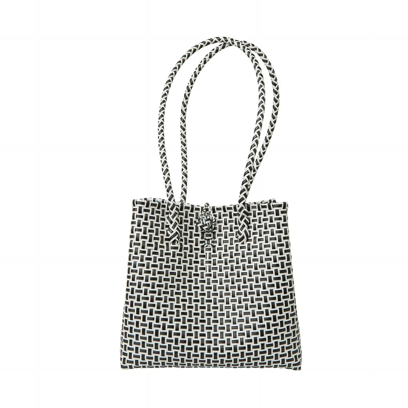 Maxi Ella - White and Black Checker