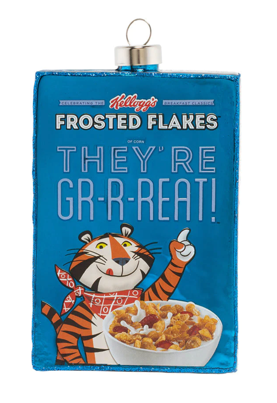 Kellogg’s Frosted Flakes Vintage Cereal Box Ornament