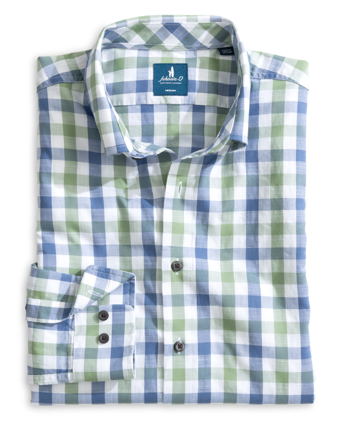Candlar Check Cotton Button Down Shirt