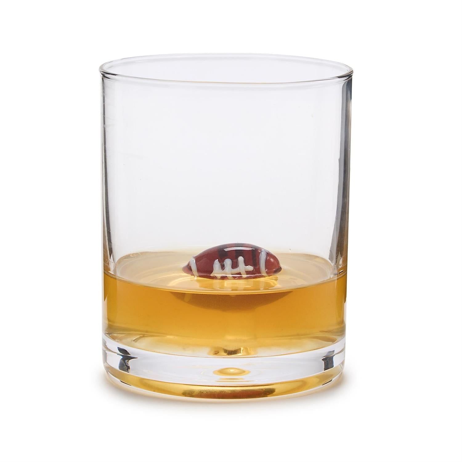 Football Old Fashioned Glass