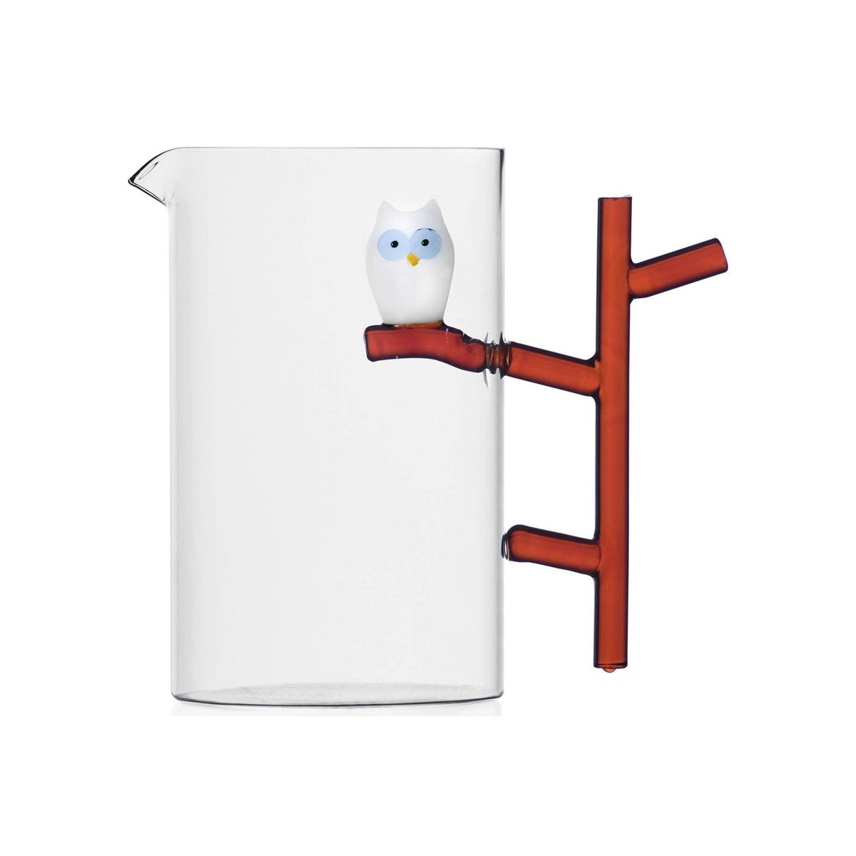 Animal Farm Pitcher Owl On The Tree - 49 oz