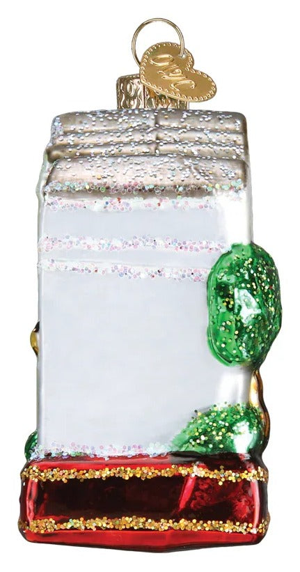 Rainbow Row Ornament