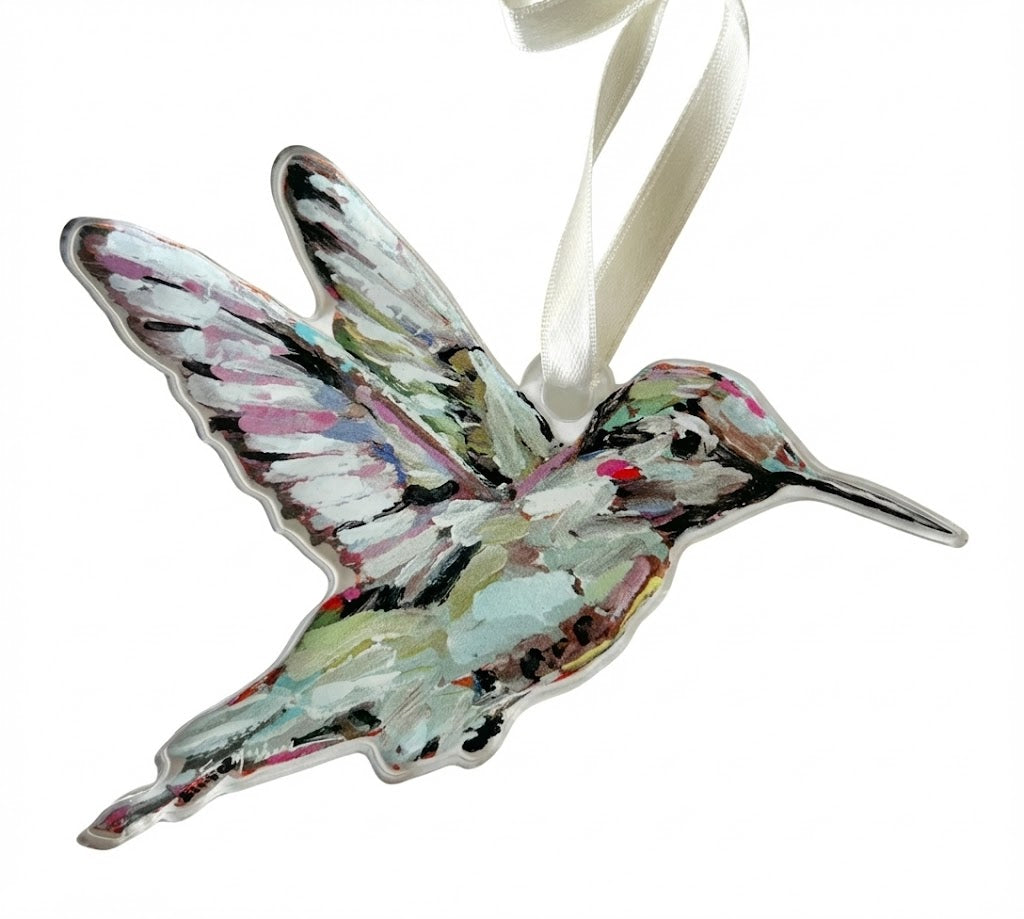Hummingbird Acrylic Ornament