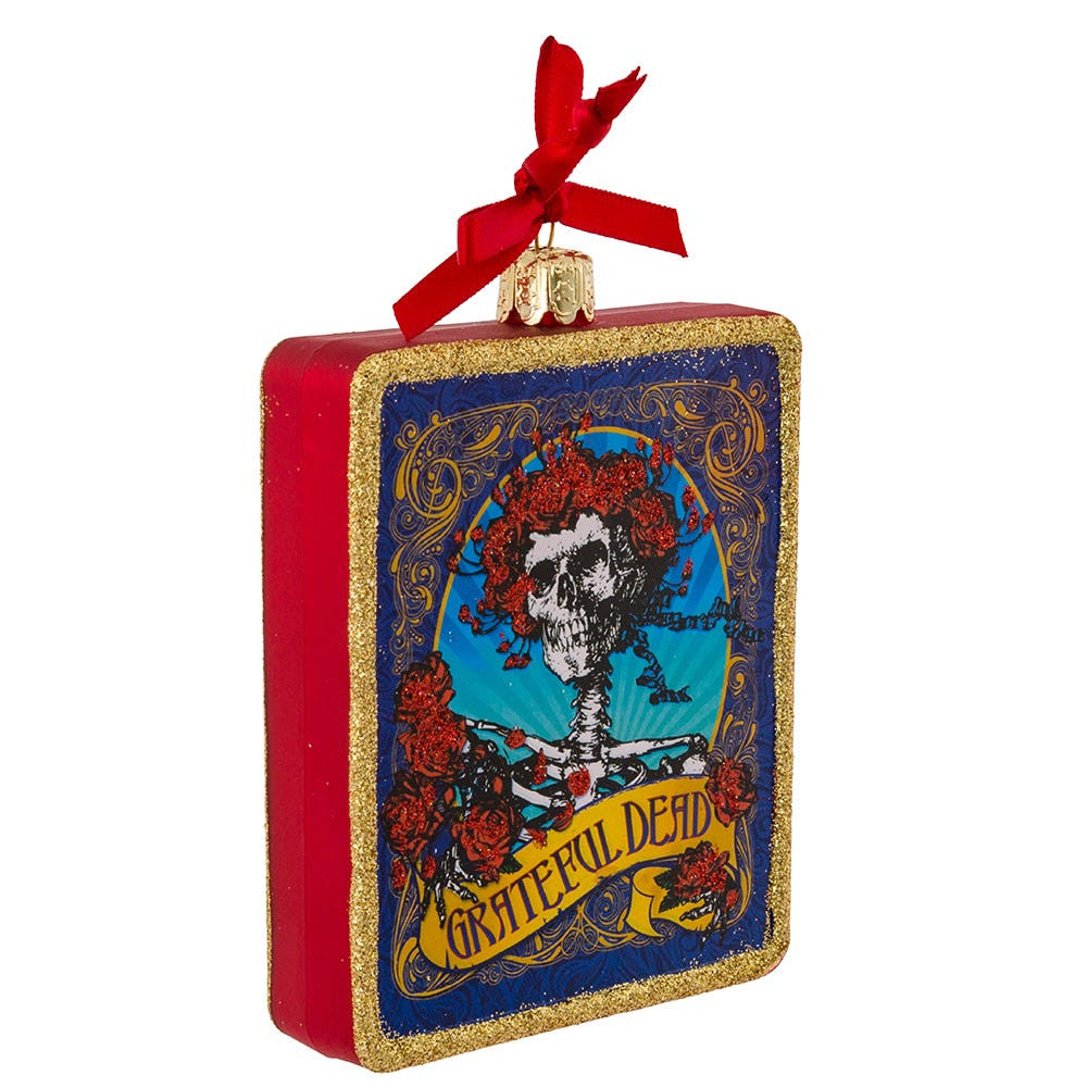 Grateful Dead Album Cover Glass Ornament