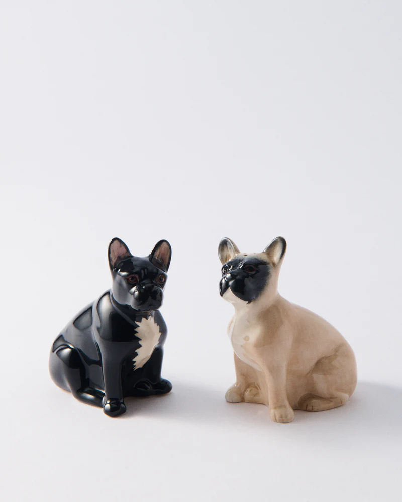 French Bulldog Salt & Pepper Shakers