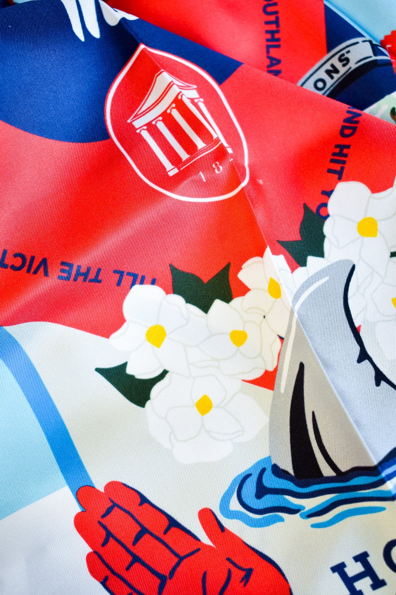 Ole Miss Silk Saturday Scarf