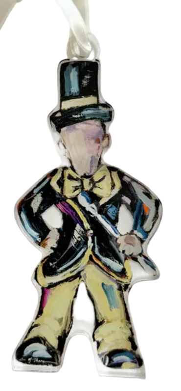 Wake Forest Deacon Acrylic Ornament