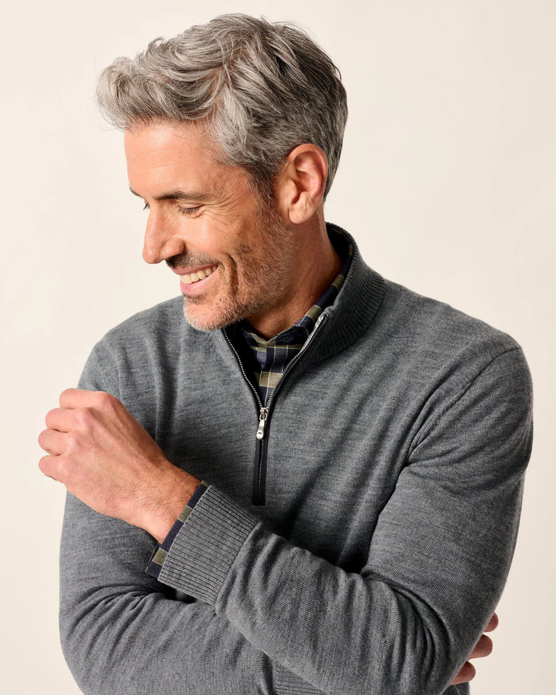 Raynor Merino 1/4 Zip Sweater