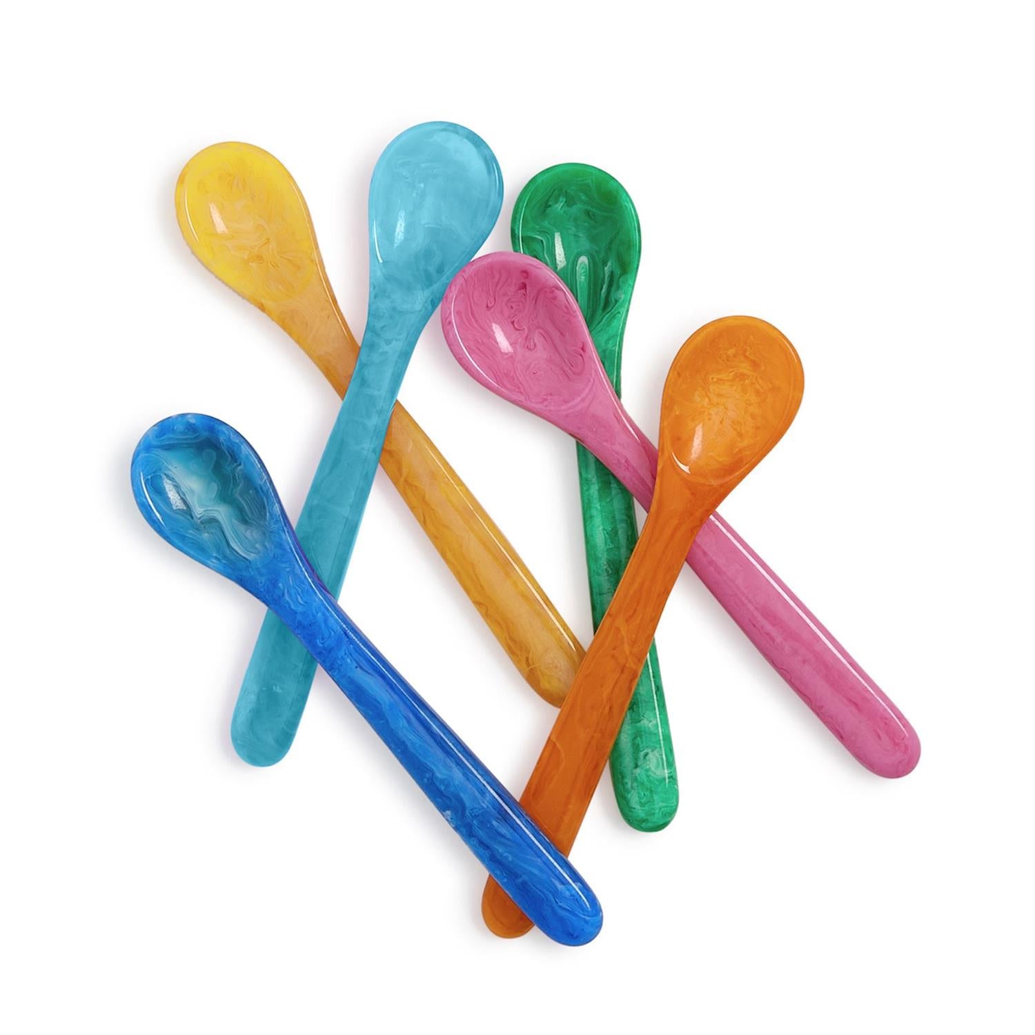Color Pop Resin Spoons