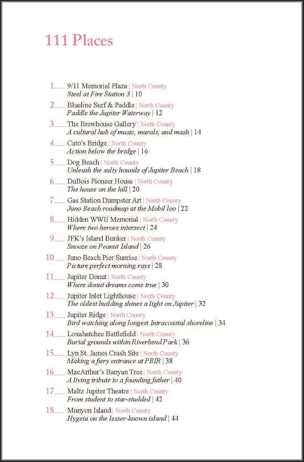 111 Places in Palm Beach That You Must Not Miss