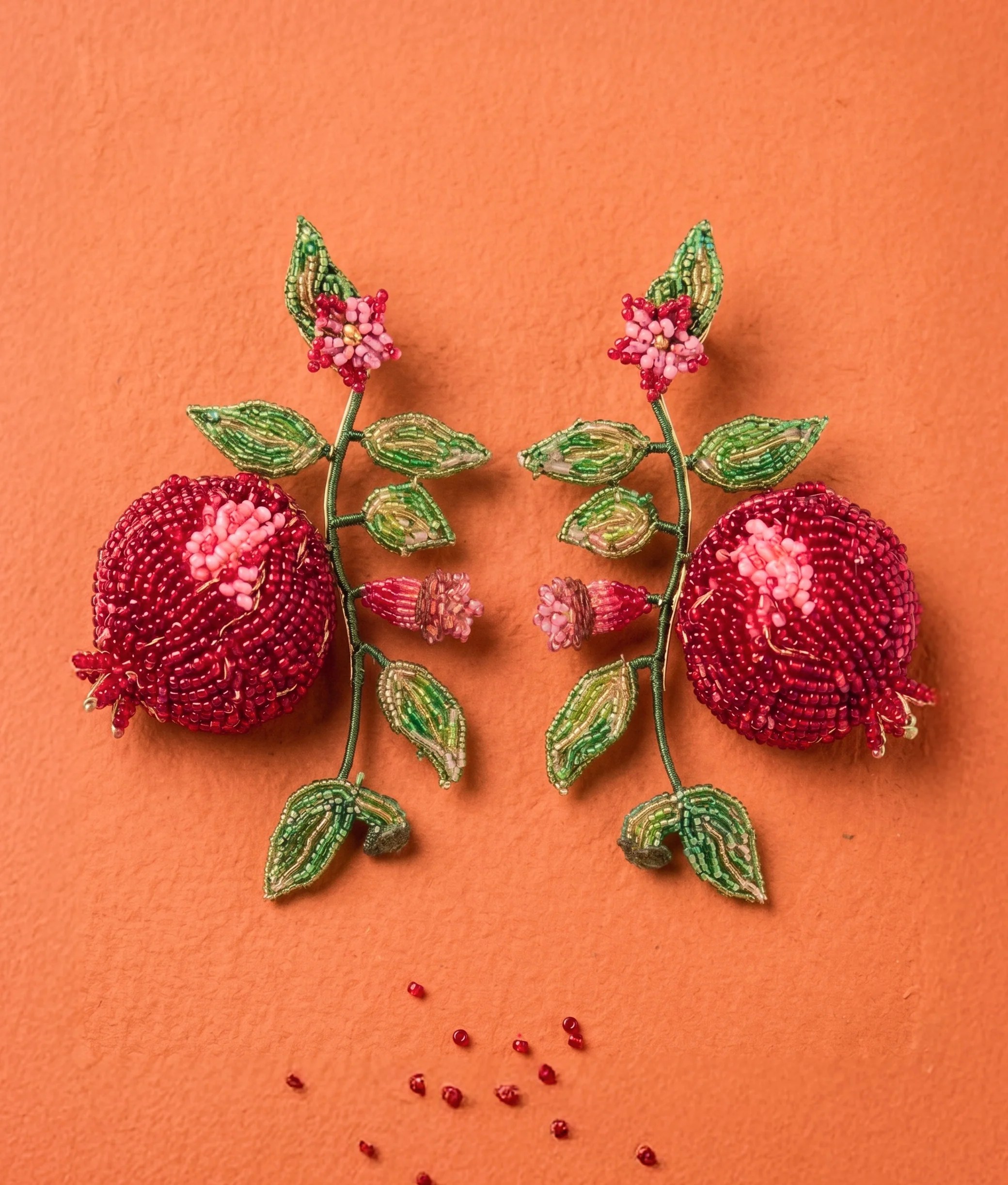 Pomegranate Earrings