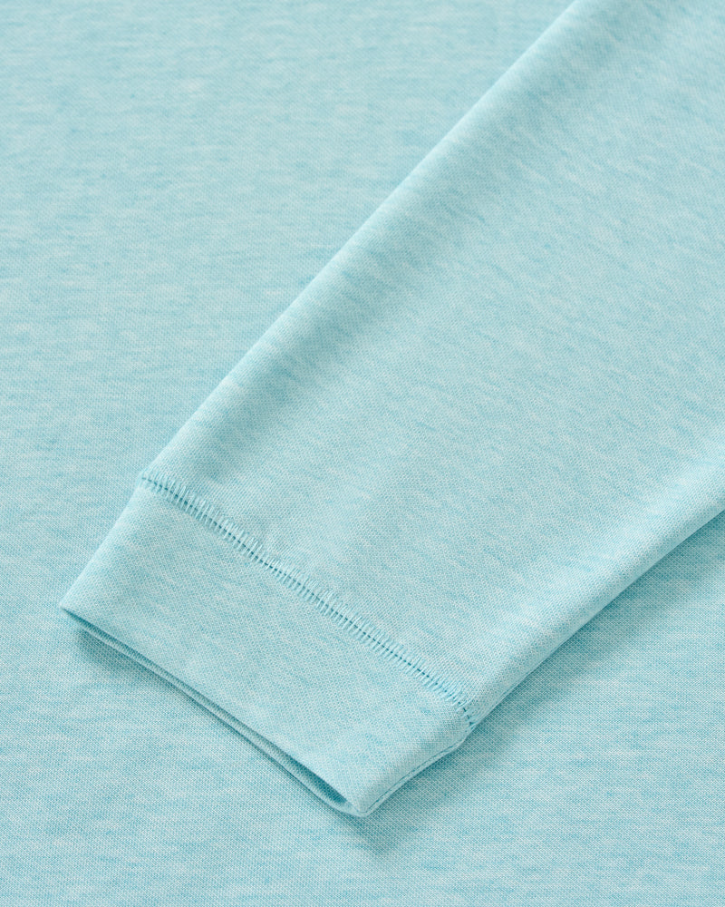 Pircio Dri-Release Heathered 1/4 Zip Pullover