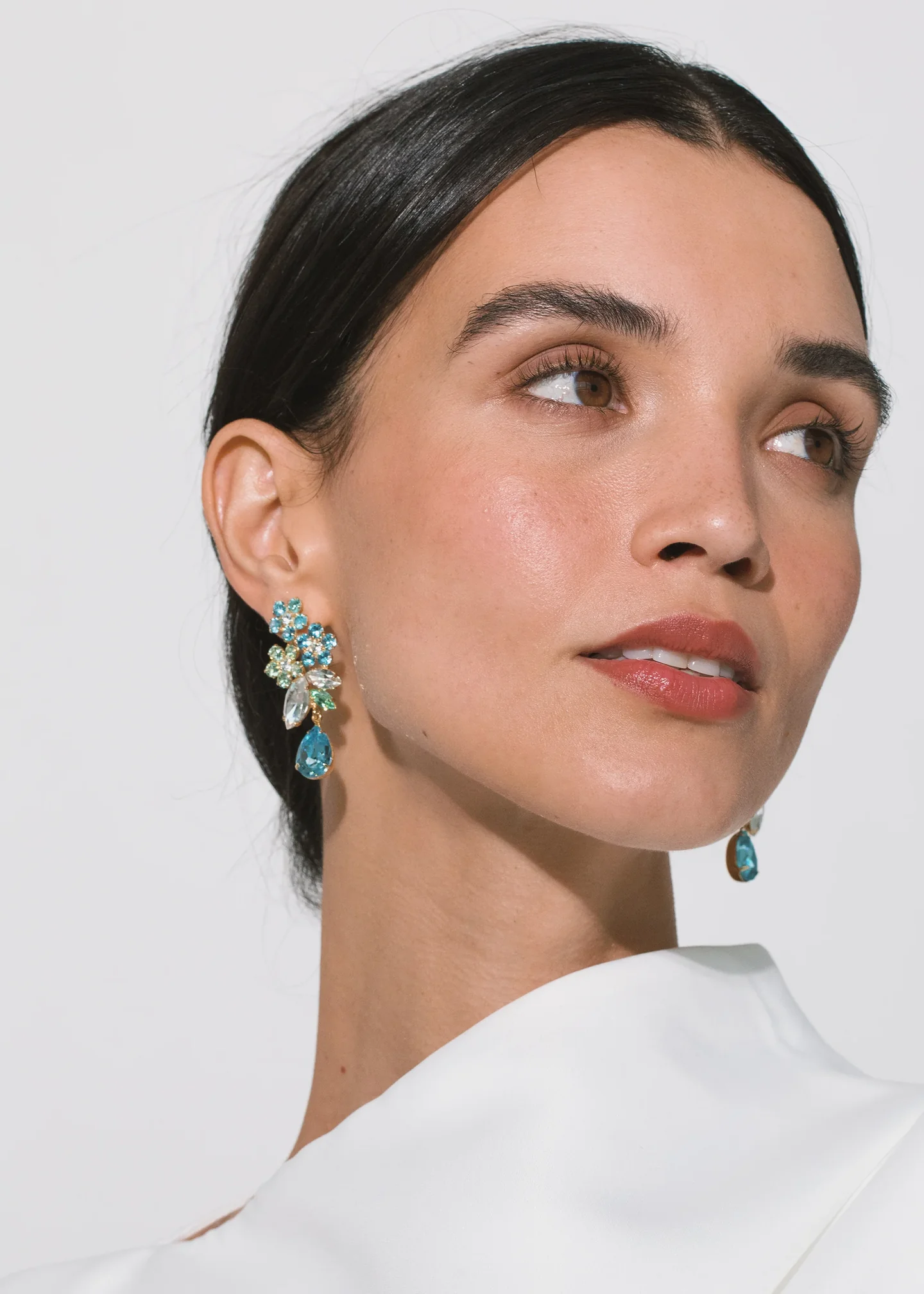 Bouquet Earrings - Bluebell