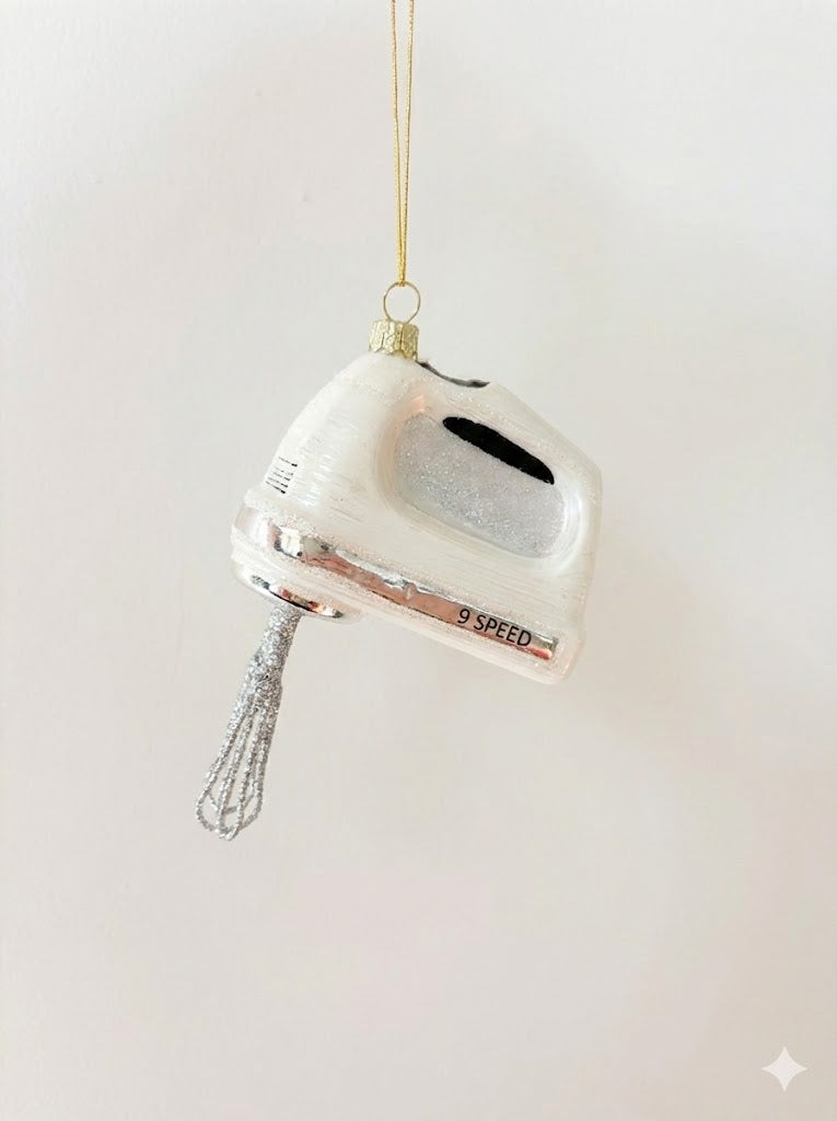 Vintage Hand Mixer Ornament