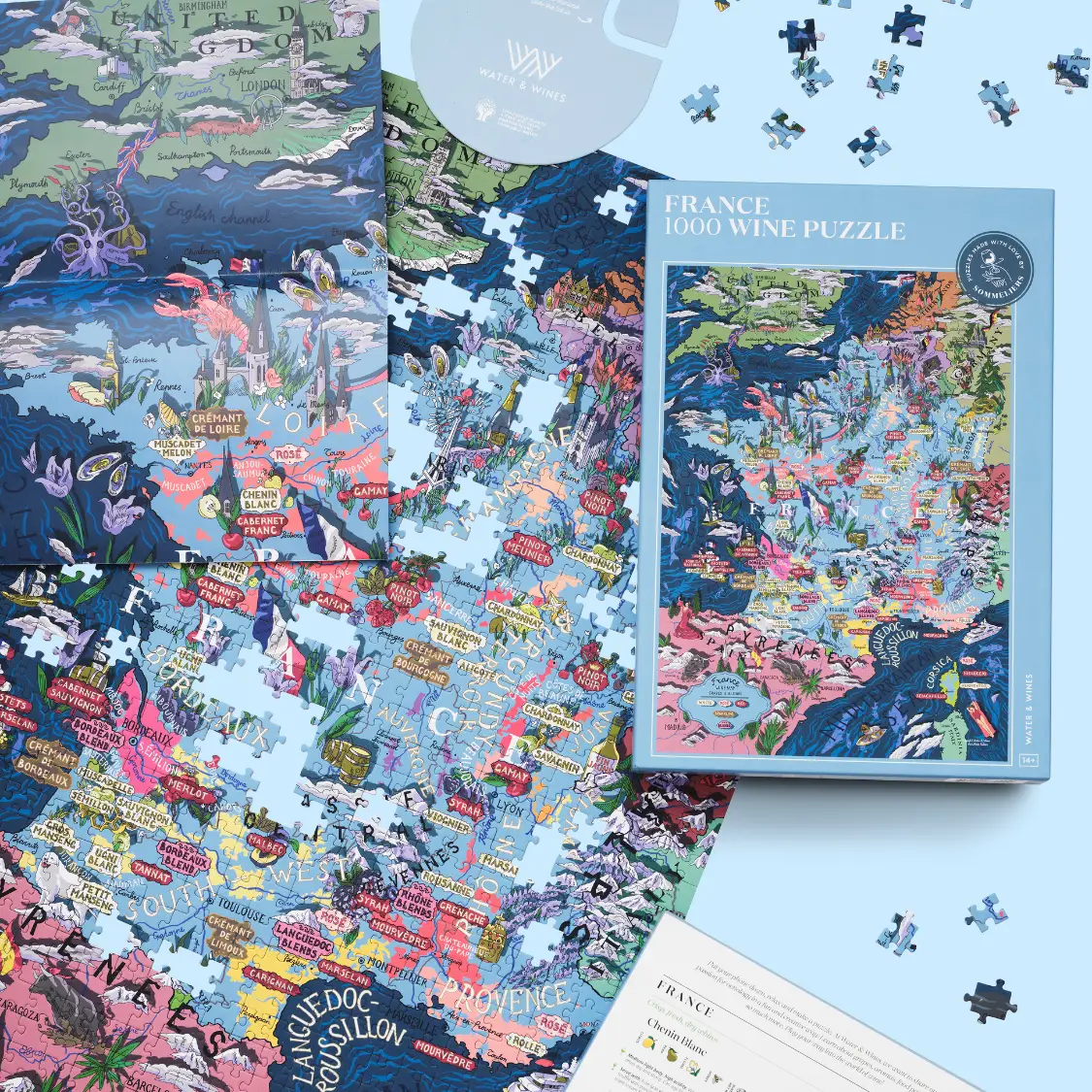 France Wine Puzzle