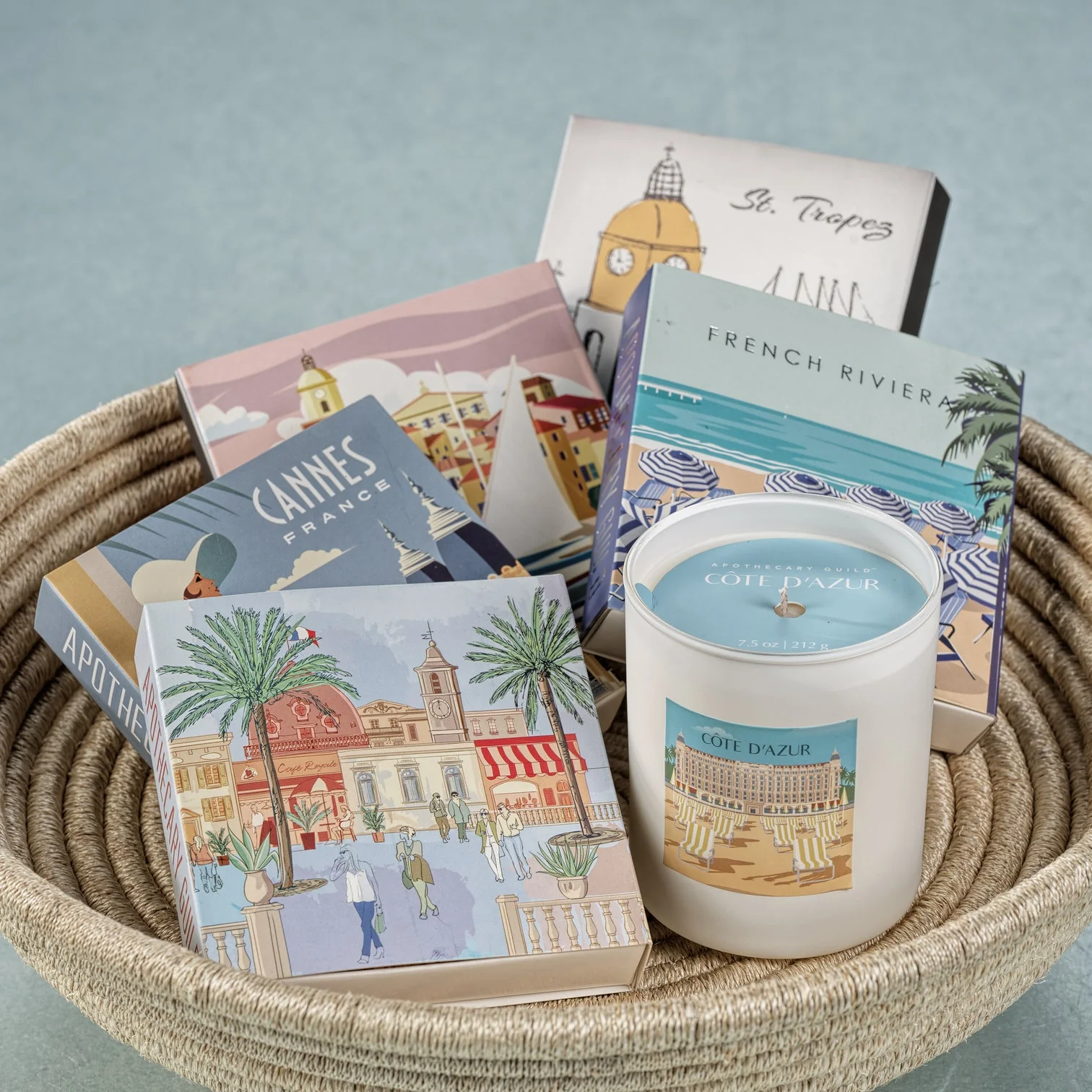Amalfi Coast Match Box