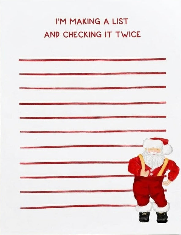Making A List Notepad
