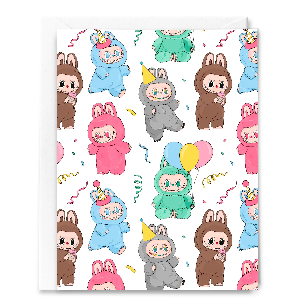 LaBurthday Birthday Card