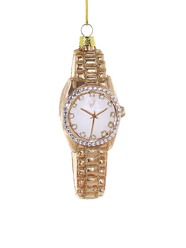 Luxury Gold Watch Ornament