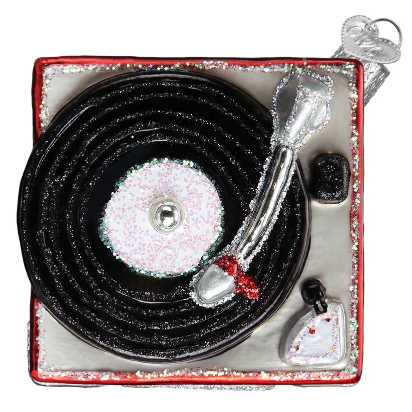 Record Player Ornament