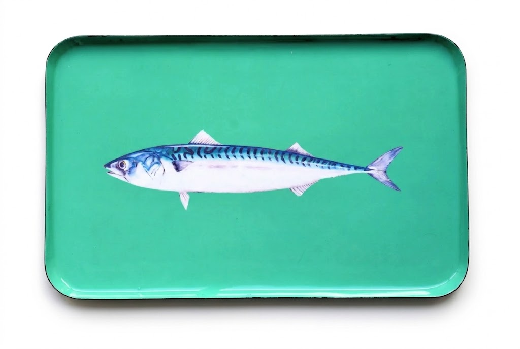 Le Maquereau Enamel Aluminum Tray - Medium