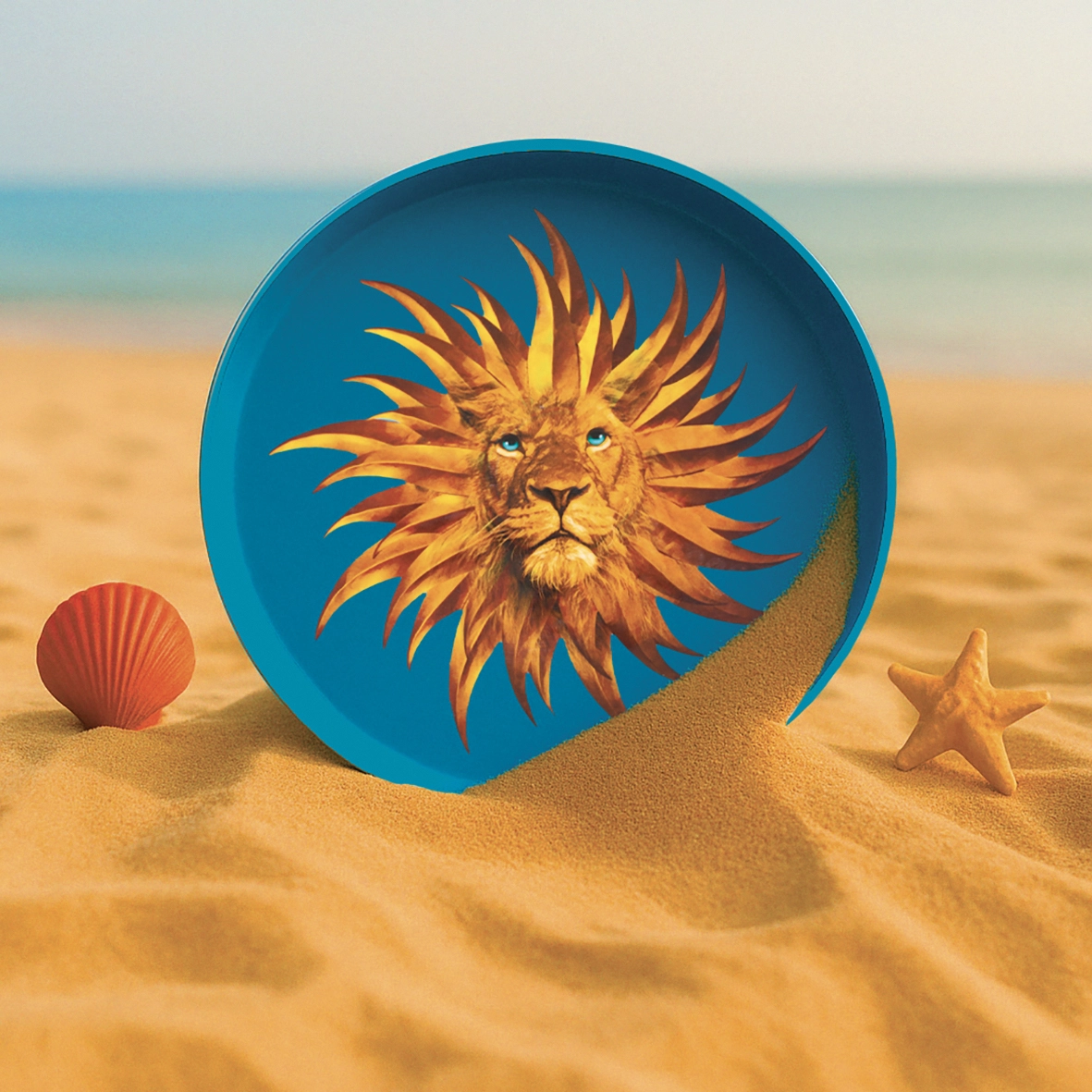 Solacing Round Tray