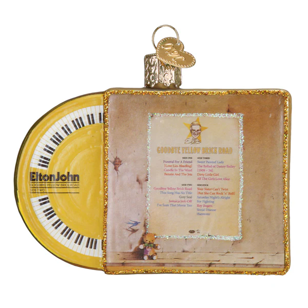 Goodbye Yellow Brick Road Ornament
