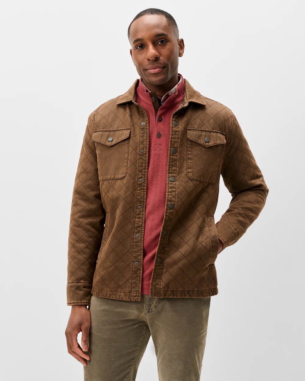 QUILTED CHORE COAT